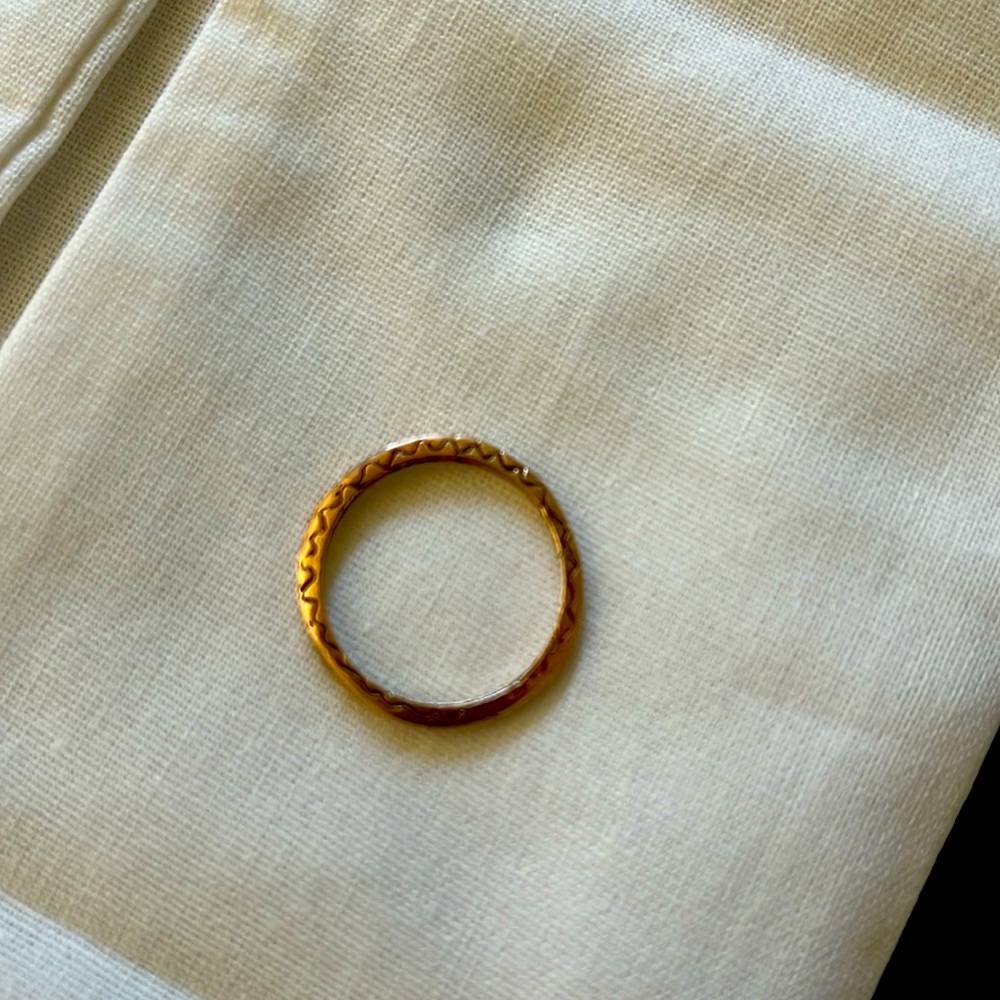 Jes Maharry for Sundance Rose Gold Vitality Ring